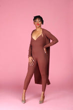 Load image into Gallery viewer, HERR Presence - Jumpsuit Set BROWN
