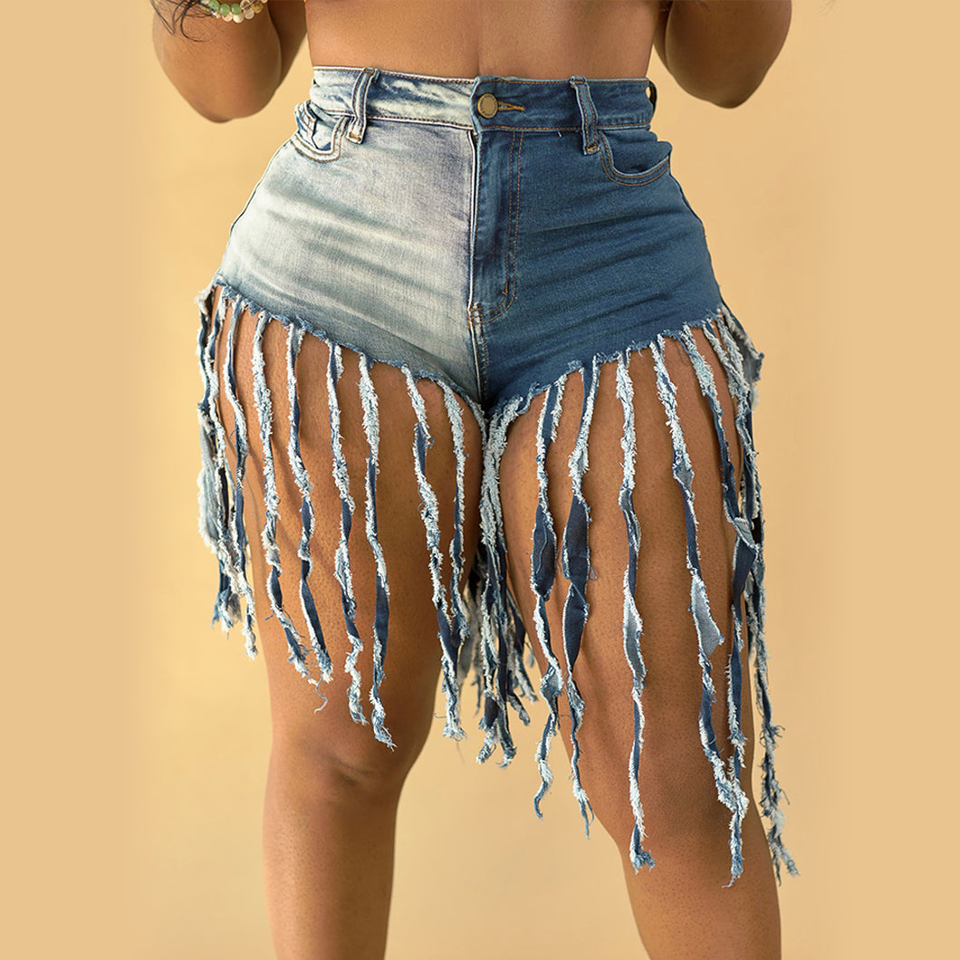 HERR Fringe “Denim Shorts”